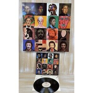 The Who Face Dances LP Vinyl w/ Poster WB Label 1981 HS-3516 *NM Vinyl